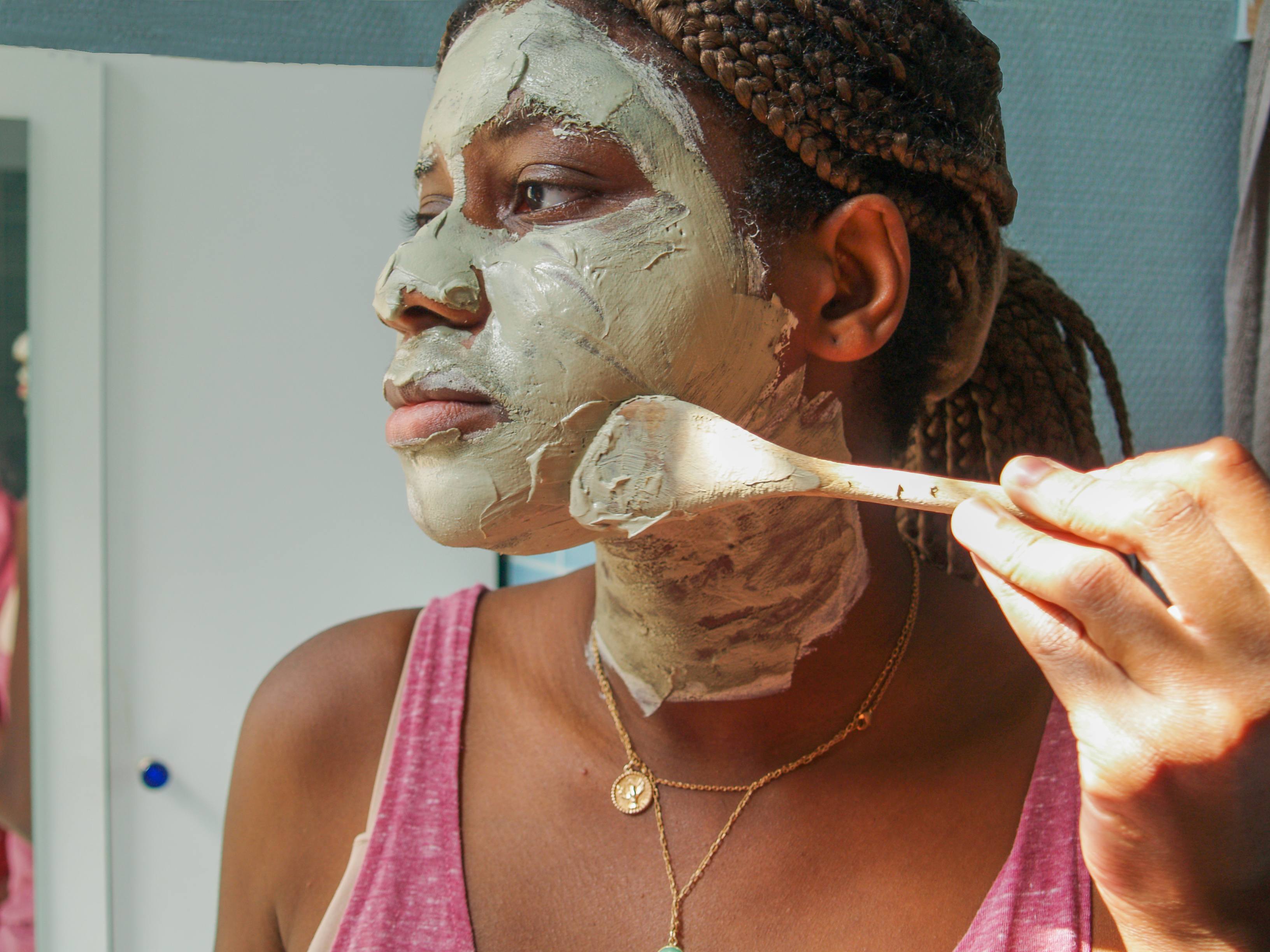 Masques visages fait-maison