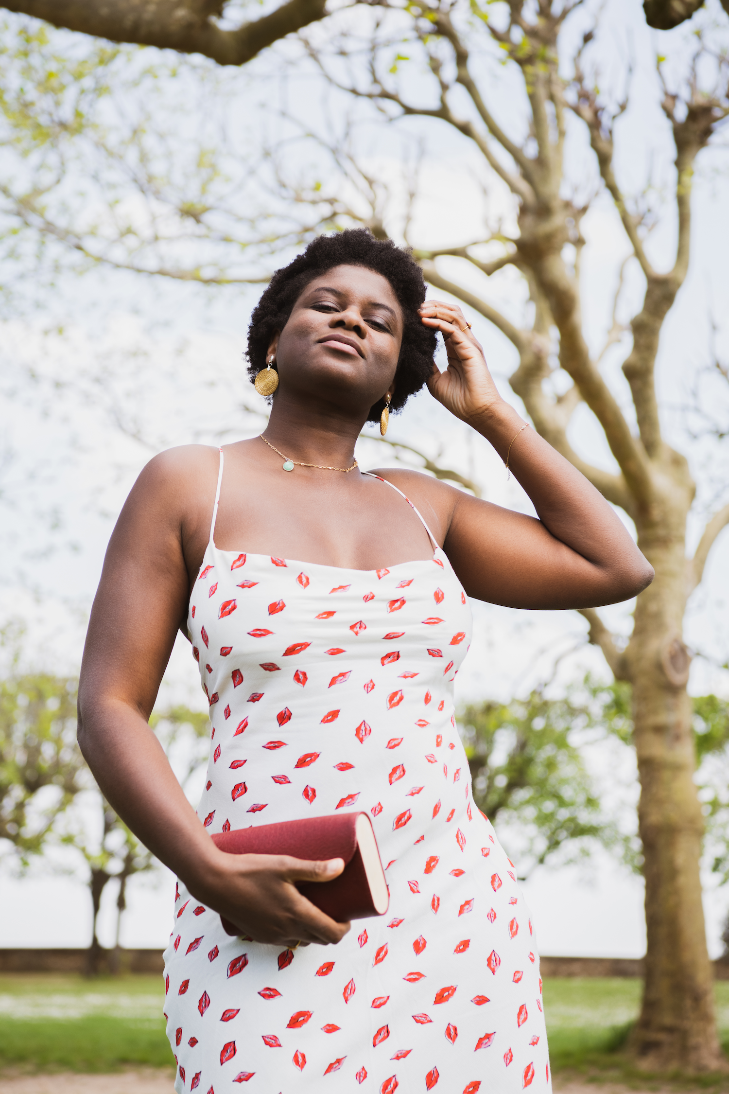 Robe à motif, robe à bisous